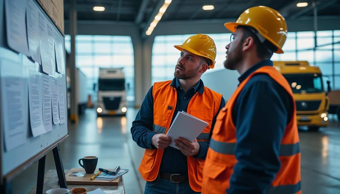 Illustration: Comprendre la convention collective dans le secteur du transport routier