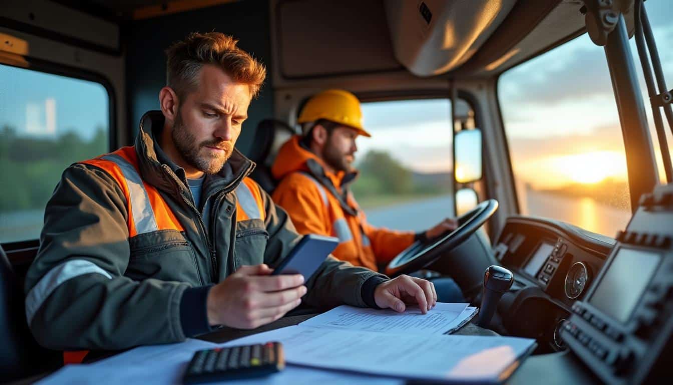 Illustration: Comprendre les principes et définitions des frais de déplacement du chauffeur routier