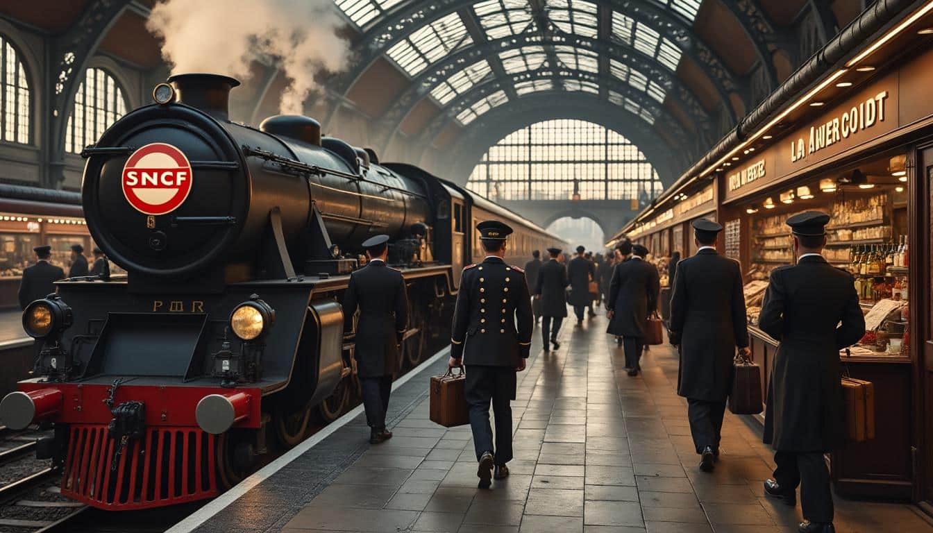 Illustration: Comment la naissance de la SNCF a marqué un tournant historique