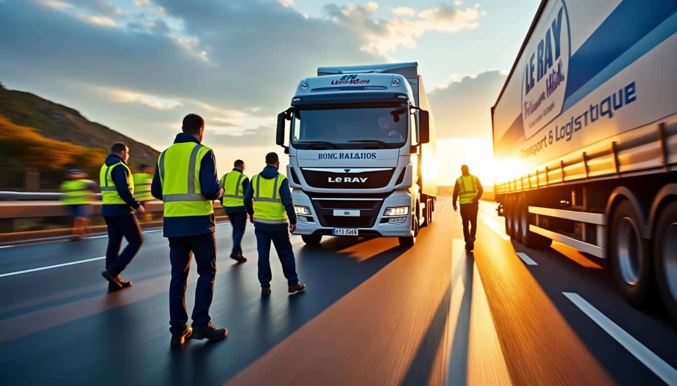 Illustration: Qui est la société Le Ray, acteur incontournable du transport et de la logistique en Bretagne ?