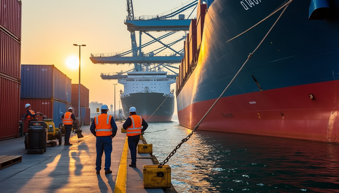 Illustration: Plonger dans les fondamentaux du transport par voie maritime