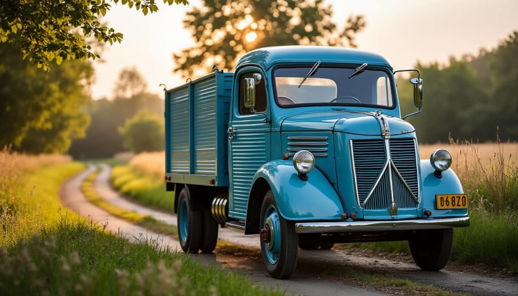 Ancien camion Citroën : histoire, restauration et modèles emblématiques