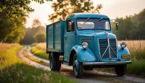 Ancien camion Citroën : histoire, restauration et modèles emblématiques