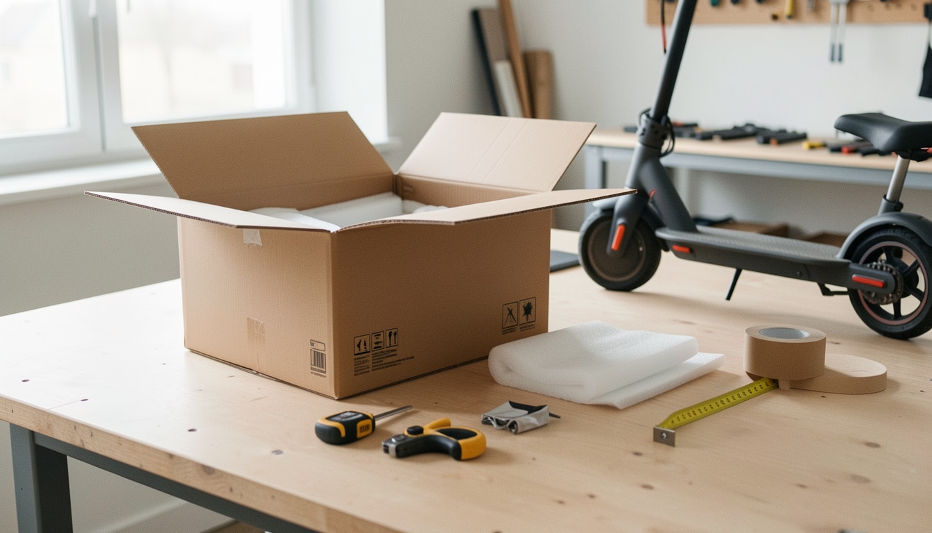 Choisir un carton pour trottinette électrique