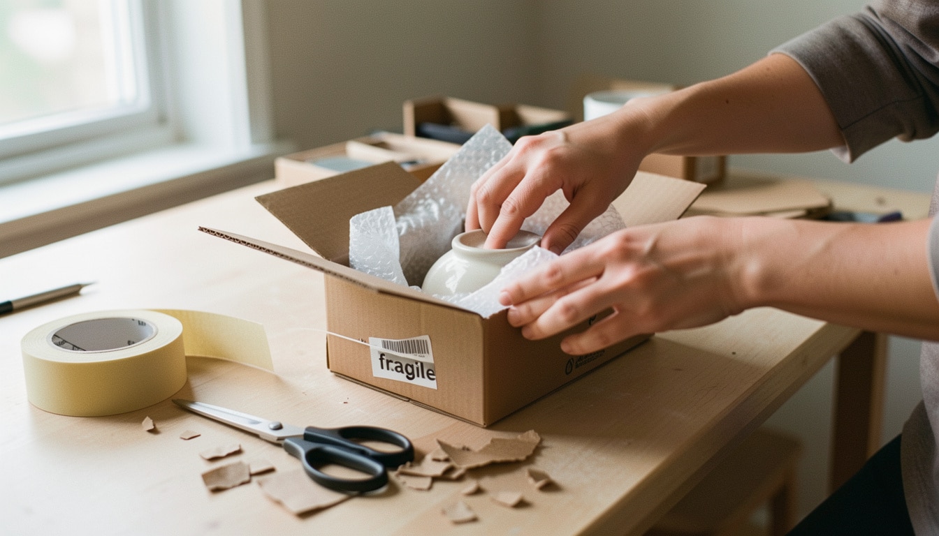 Bien emballer un colis fragile pour éviter la casse
