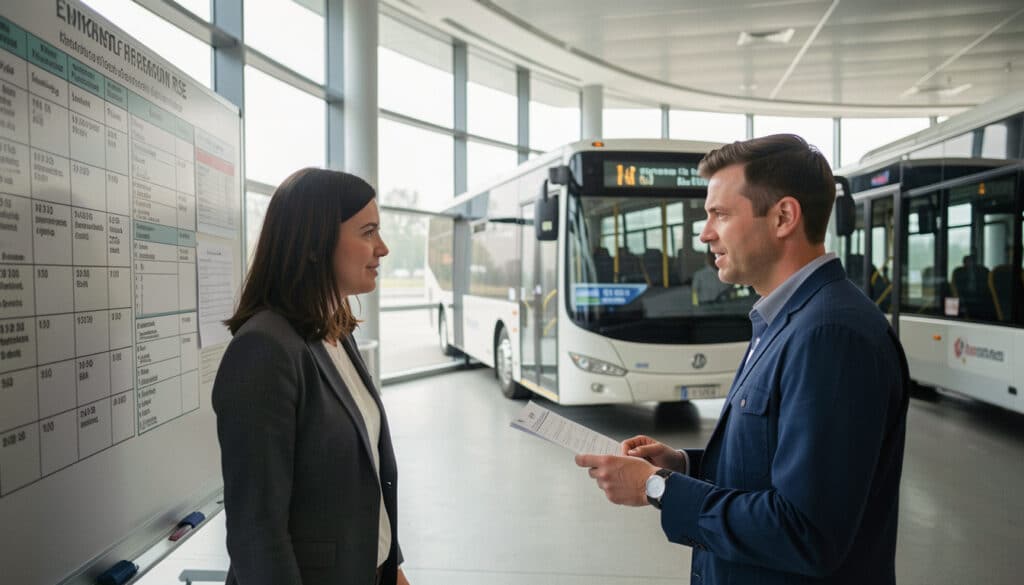 Amplitude horaire en transport : règles, calcul et RSE