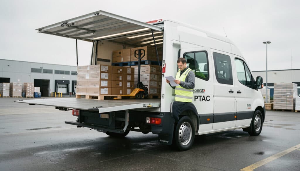 Charge utile d’un camion : calcul, PTAC et chargement